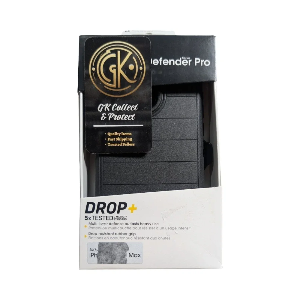 T1-N OtterBox Defender Pro Case For Apple‎ iPhone 15 Pro Max - Black